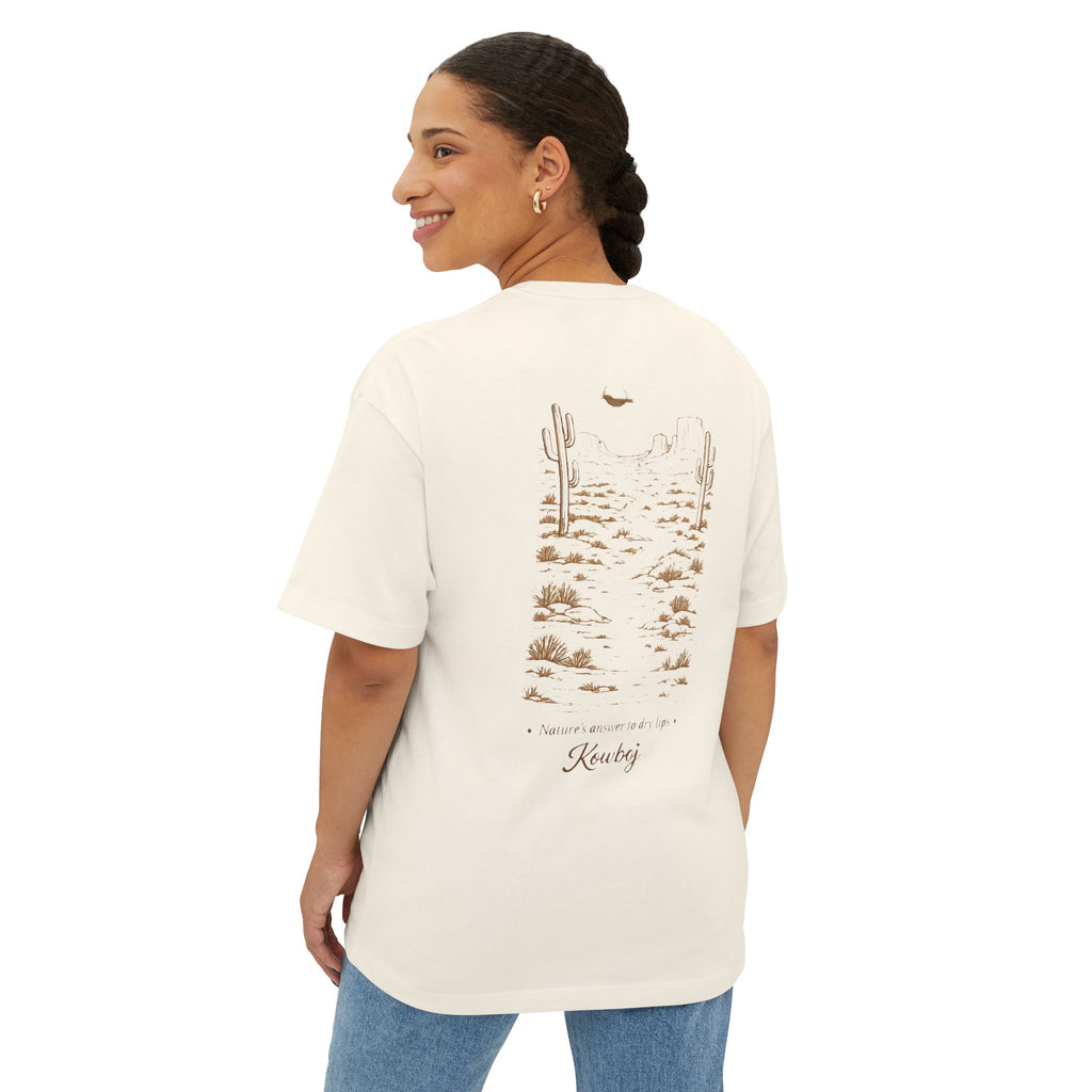 KOWBOJ Oversized Tee — Western-Inspired Boxy T-Shirt