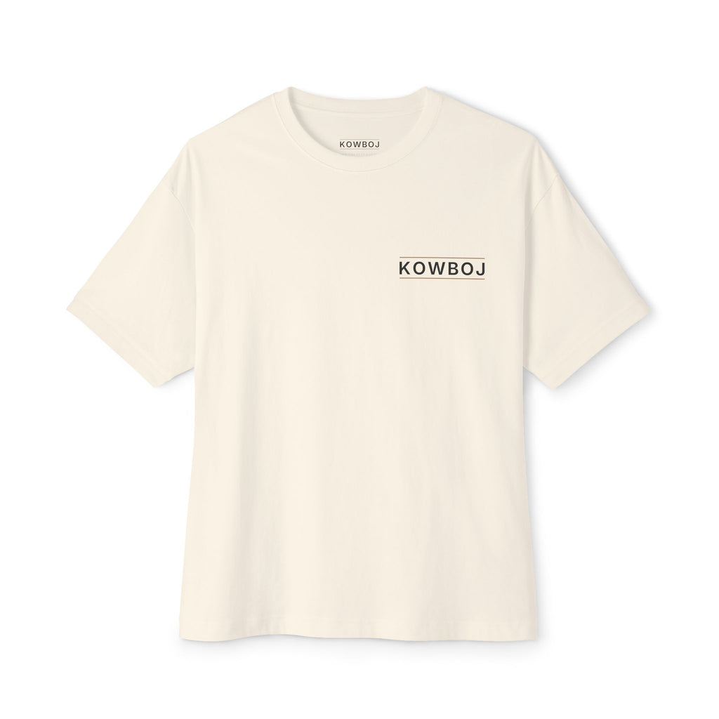 KOWBOJ Oversized Tee — Western-Inspired Boxy T-Shirt