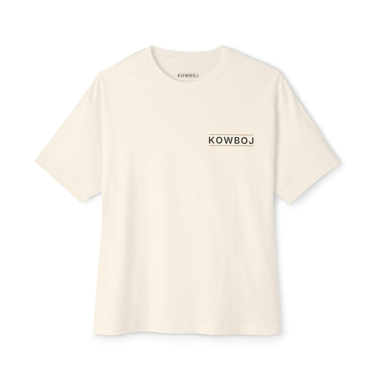 KOWBOJ Oversized Tee — Western-Inspired Boxy T-Shirt
