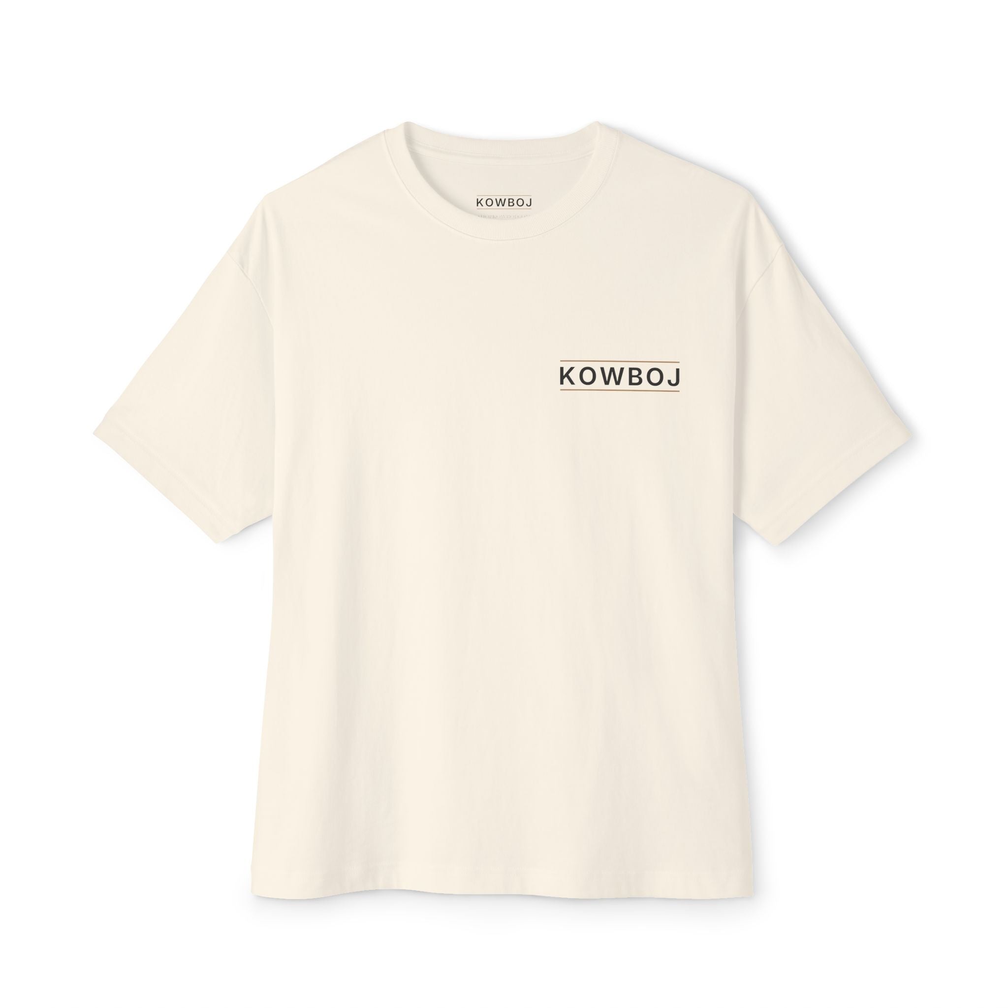 KOWBOJ Oversized Tee — Western-Inspired Boxy T-Shirt