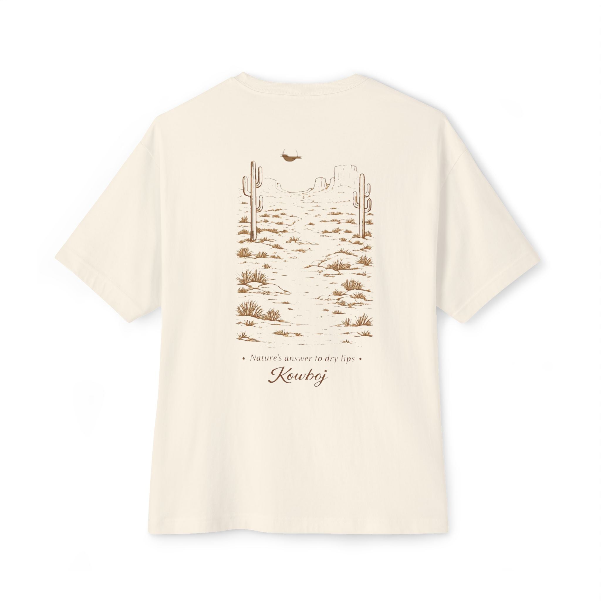 KOWBOJ Oversized Tee — Western-Inspired Boxy T-Shirt