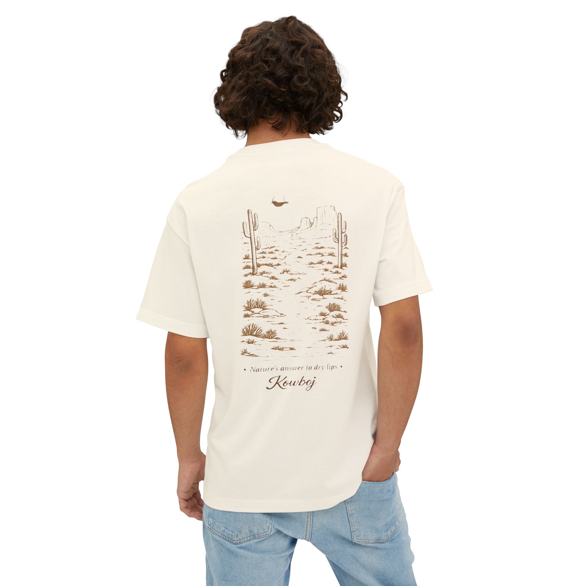 KOWBOJ Oversized Tee — Western-Inspired Boxy T-Shirt